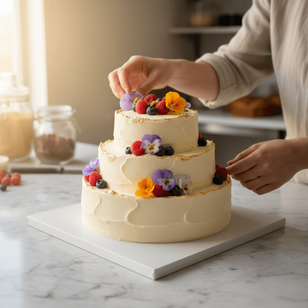 Früchtekuchen mit saisonalem Obst