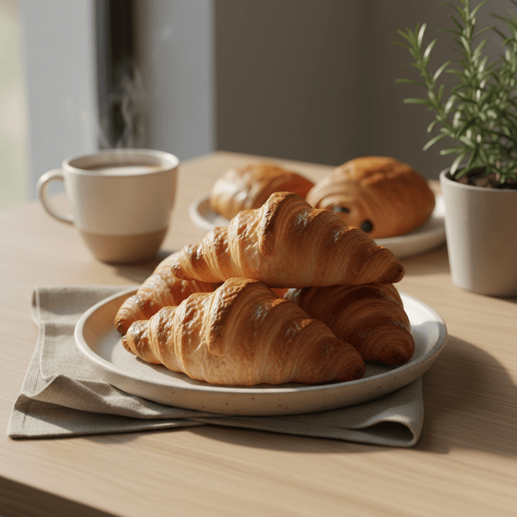 Kirschstrudel mit dunklen Kirschen